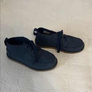 TOMS Blue Chukka Boots boys - Size 1